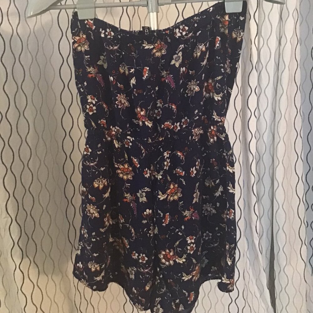 Blouse, halter romper